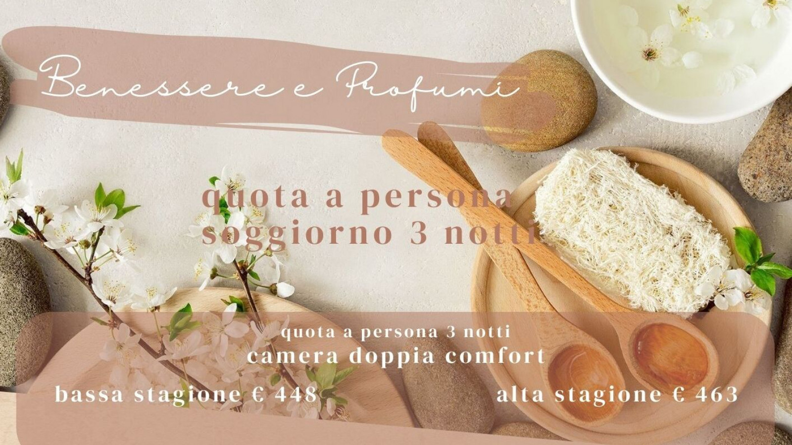 2025 hotel 2 mari benessere e profumi 3 notti IN35