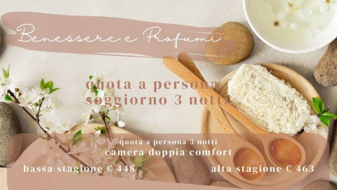 2025 hotel 2 mari benessere e profumi 3 notti IN35