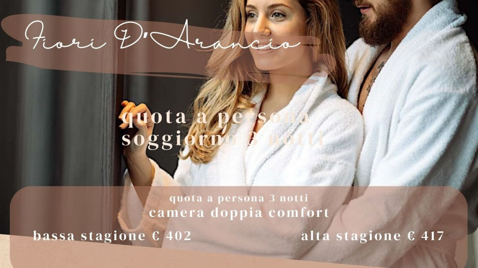 2025 hotel 2 mari fiori d'arancio 3 notti IN35